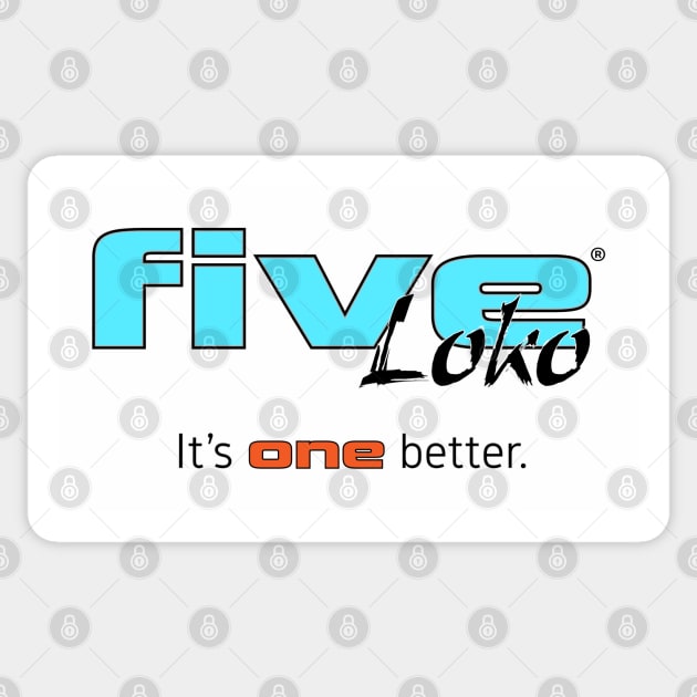 Five Loko Sticker by Seigi